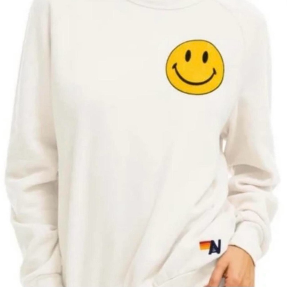 Aviator Nation Smiley Face Crew